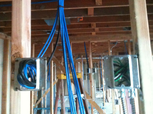 Commercial Large New Construction Telecommunication Cable and Wiring